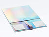 A4 Deep Rainbow Gift Box Supplied Flat