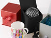 Red Pearl Large Cube Gift Box for Candle Packaging and Ceramics Packaging