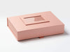 Rose Gold Photo Frame on Rose Gold A4 Shallow Gift Box