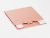 Rose Gold A6 Shallow Gift Box Supplied Flat