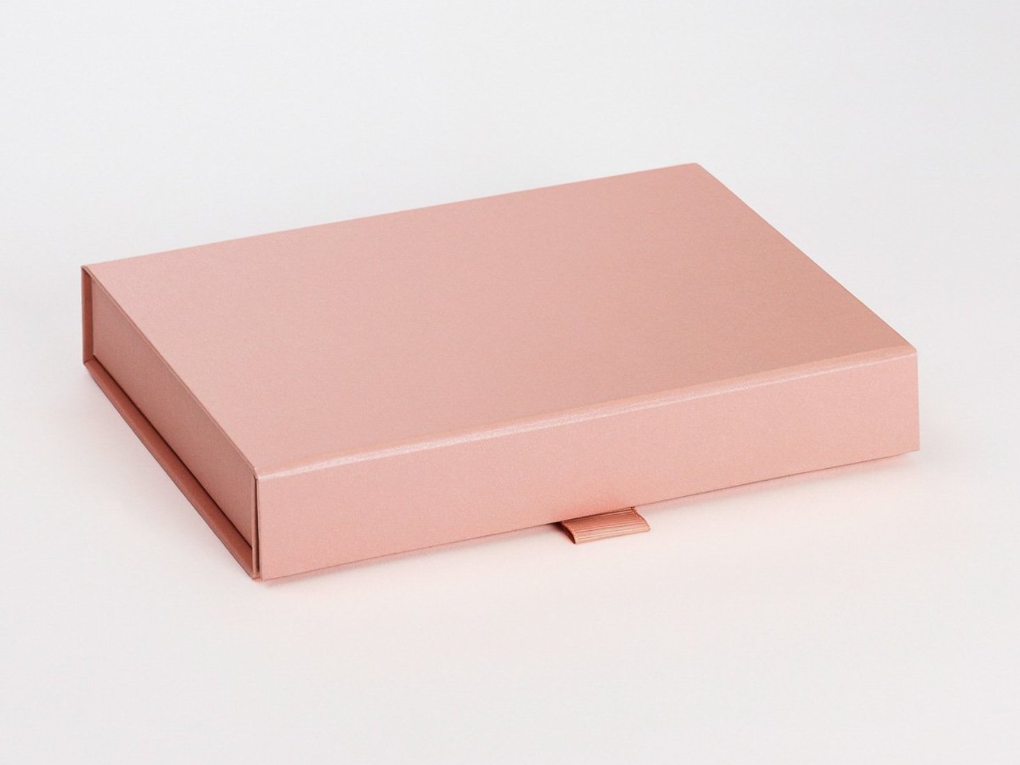 Rose Gold A5 Shallow Gift Box Sample Assembled