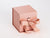 Rose Gold Large Cube Folding Gift Box
