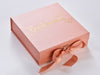 Rose Gold Gift Box with personalisation by Beau & Bella
