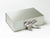 Silver Gray A4 Deep Folding Magnetic Gift Box 