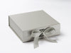 Medium Pearl Silver Gray Folding Gift Box