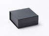 Small Black Gift Box No Ribbon with Magnetic Closure