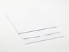 White A3 Deep No Ribbon Gift Box Supplied Flat