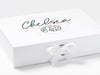 White A3 Shallow with Custom CMYK Print Design