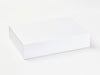 A3 Shallow White Folding Gift Box