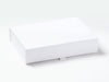 White A4 Shallow Luxury Folding Gift Box