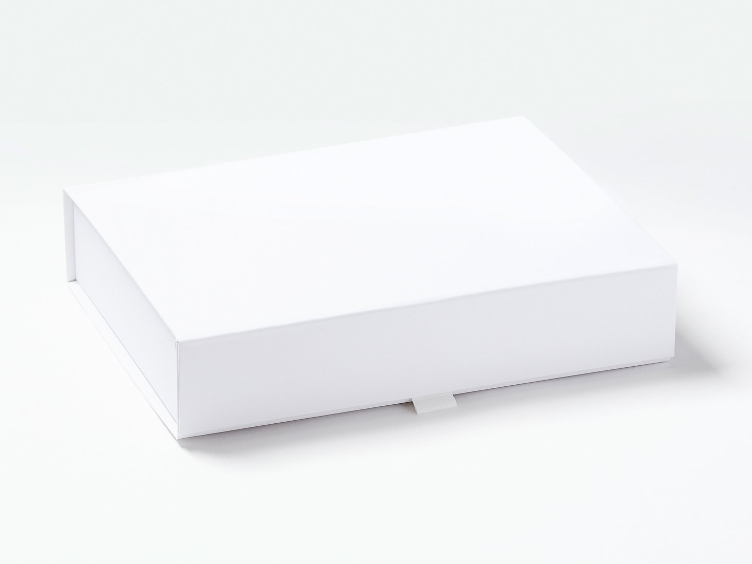 White A4 Shallow Luxury Folding Gift Box