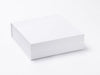 White Luxury Folding Magnetic Gift Box without ribbon