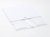 White A4 Deep Gift Box Supplied Flat