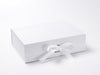 White Luxury Folding US Letter Gift Box