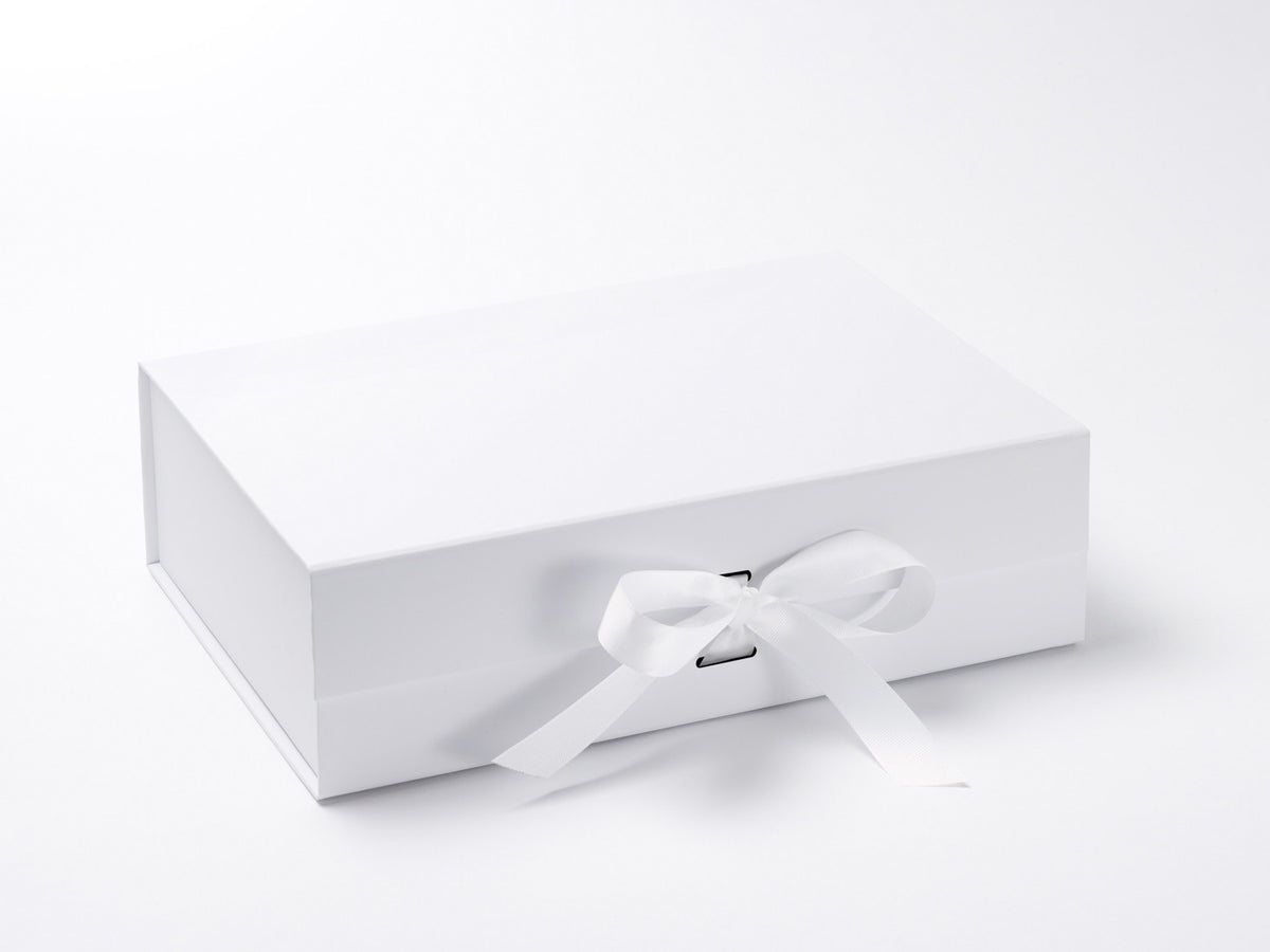 White Luxury Folding US Letter Gift Box