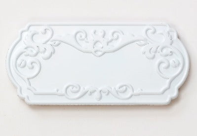 White Metal Slot Decal Label from Foldabox