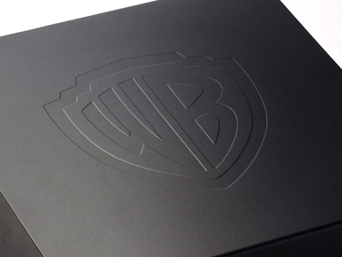 Example of Black Gift Box with Custom Debossed Logo