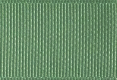 Foldabox UK Sage Green Grosgrain Ribbon available from stock